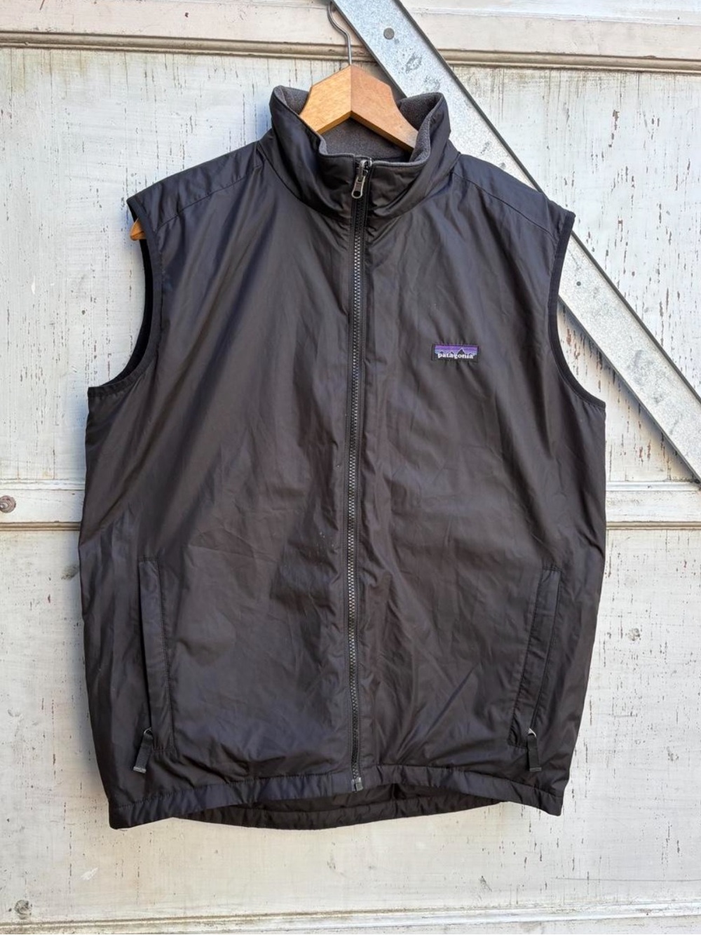 Vintage Patagonia Black Men's Insulated Nano Puffer Quilted Zip Up Vest M